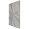 Ekena Millwork 19 5/8in. W x 19 5/8in. H Nikki EnduraWall Decorative 3D Wall Panel Covers 2.67 Sq. Ft. WP20X20NKBGL - alternate 5